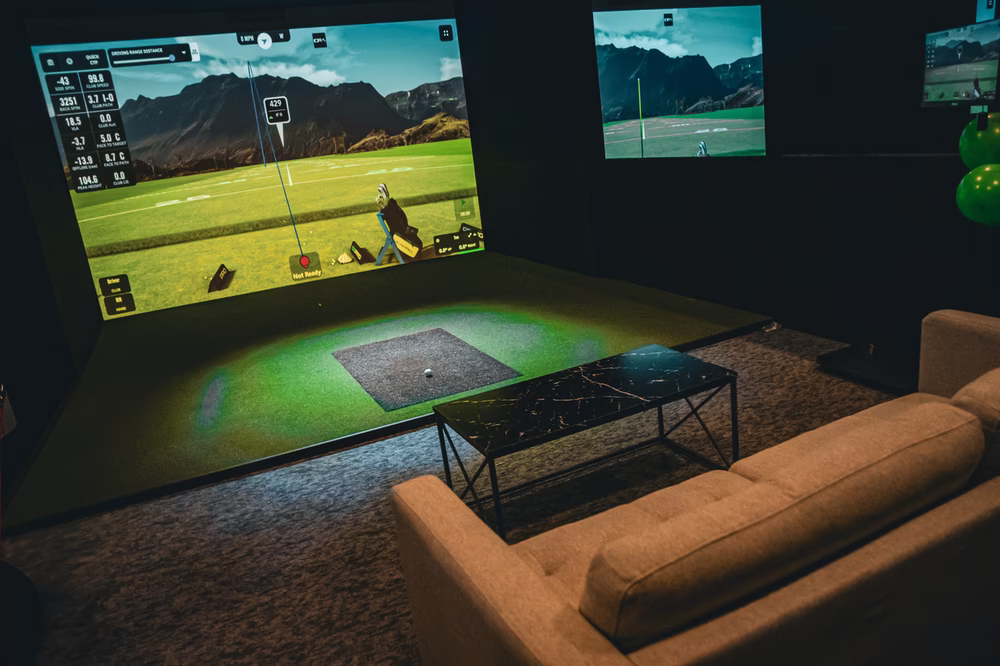 Espace de golf virtuel