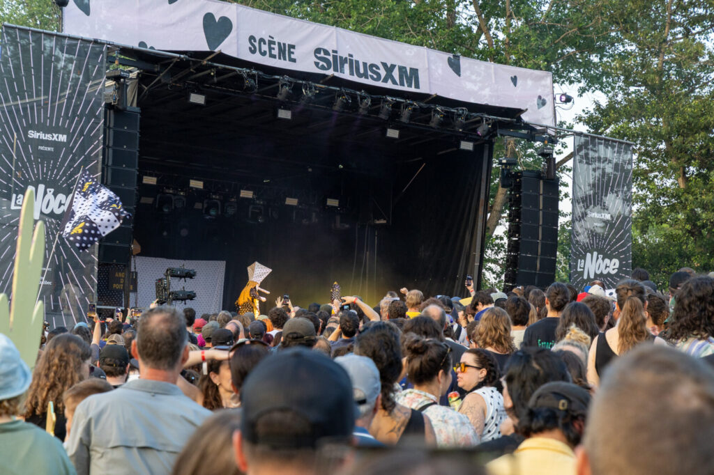 Angine de Poitrine en spectacle au festival La Noce, à Chicoutimi