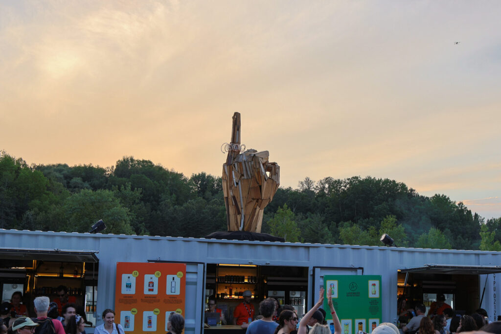 Spectacle du festival La Noce à la Pulperie de Chicoutimi