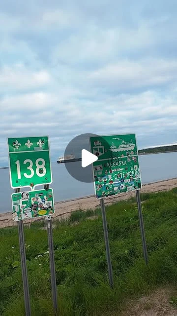 Reel Instagram Québec en vacances : Kegaska, au bout de la route 138