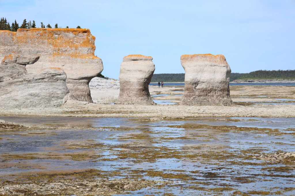 Archipel-de-Mingan : les monolithes de la C&ocirc;te-Nord